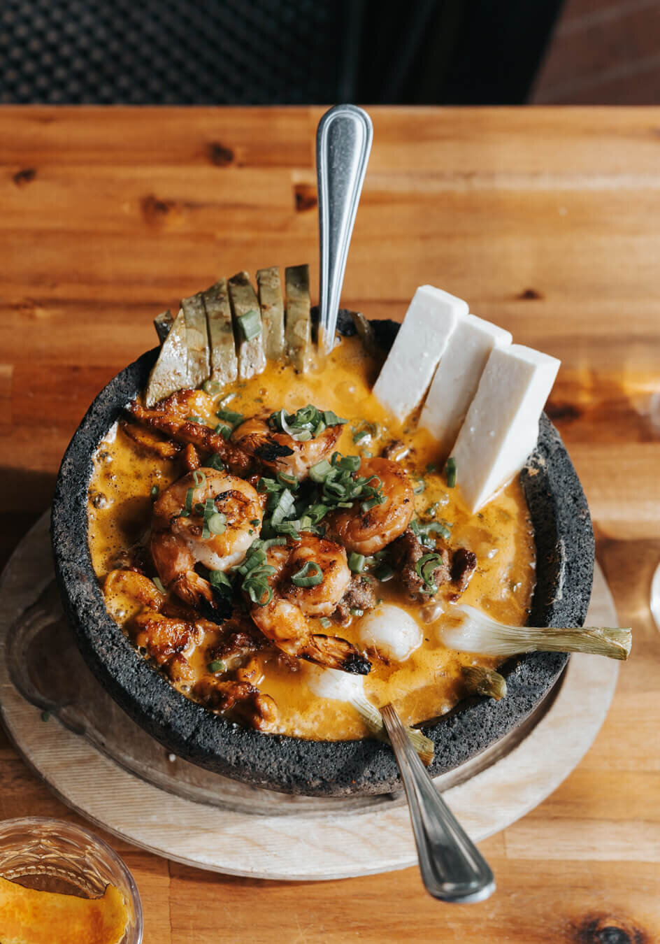 Ni Tuyo signature dishes Ni Tuyo MolcajetePork Belly Pastor TacoAsada Taco